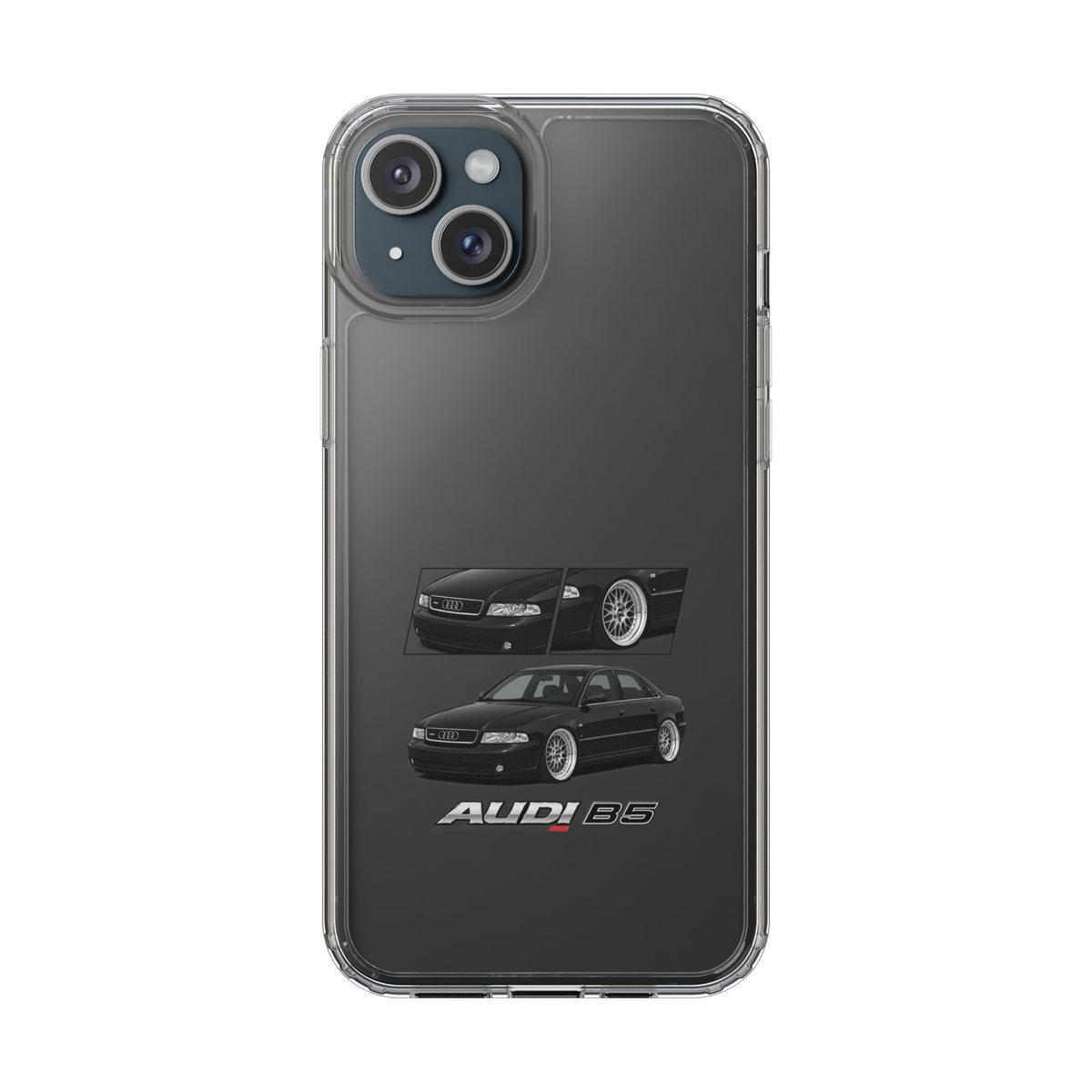 BLACK B5 AUDI A4 PHONE CASES