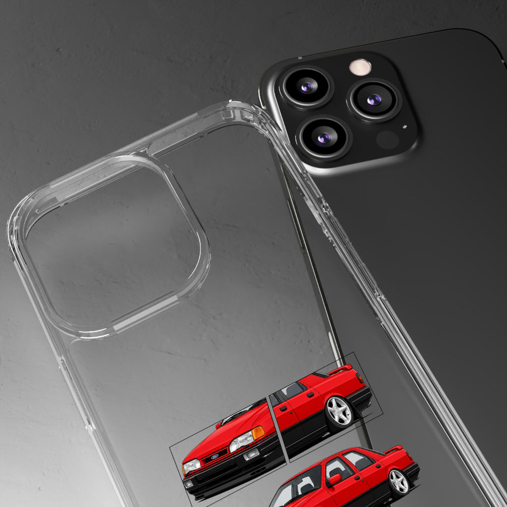 RED OVER BLACK SIERRA SAPPHIRE PHONE CASES