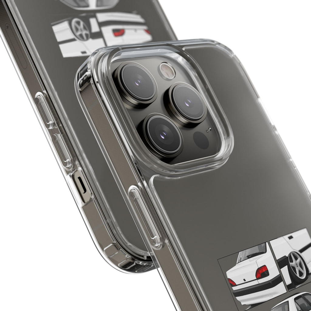 WHITE 306 SEDAN PHONE CASES