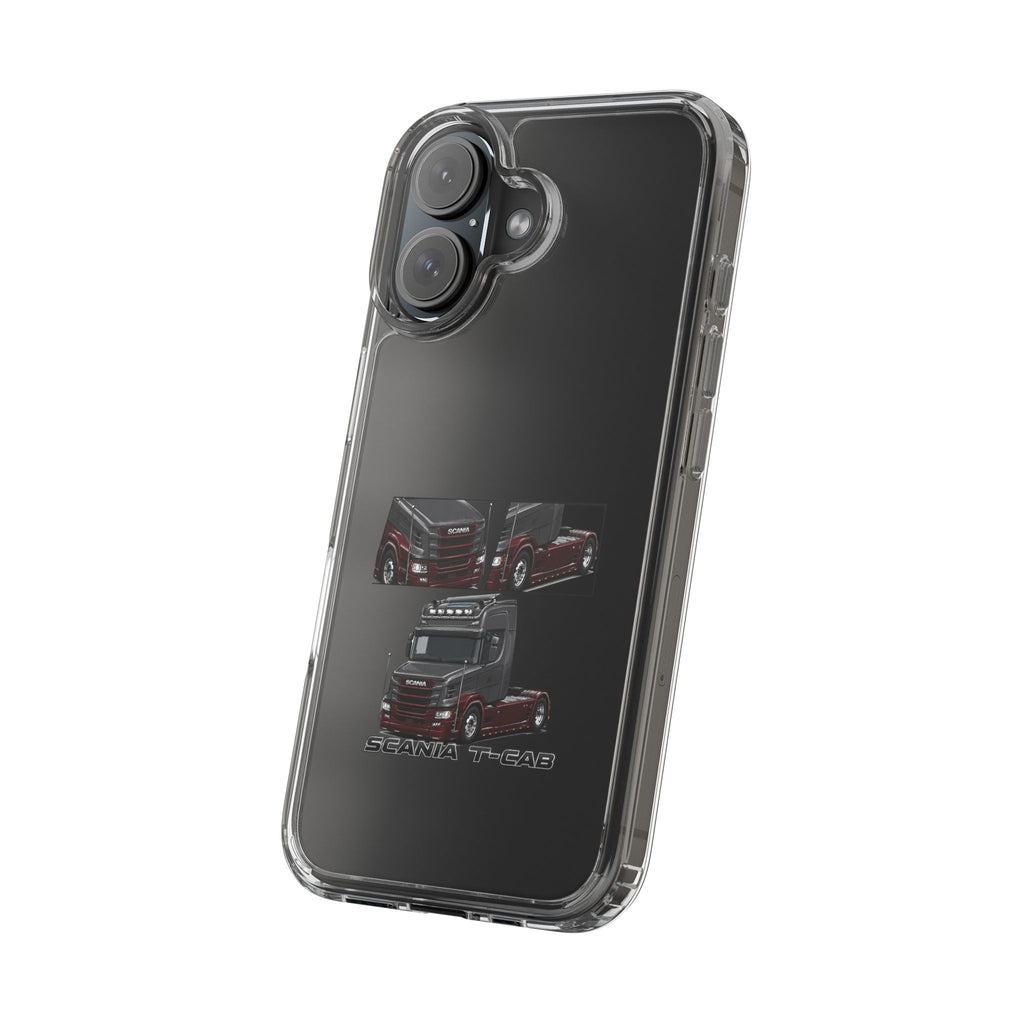 GREYBURGANDY SCANIA T-CAB PHONE CASES
