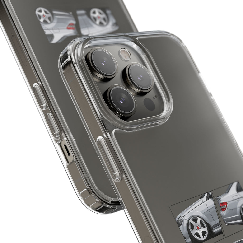 SILVER MERC C-CLASS PHONE CASES