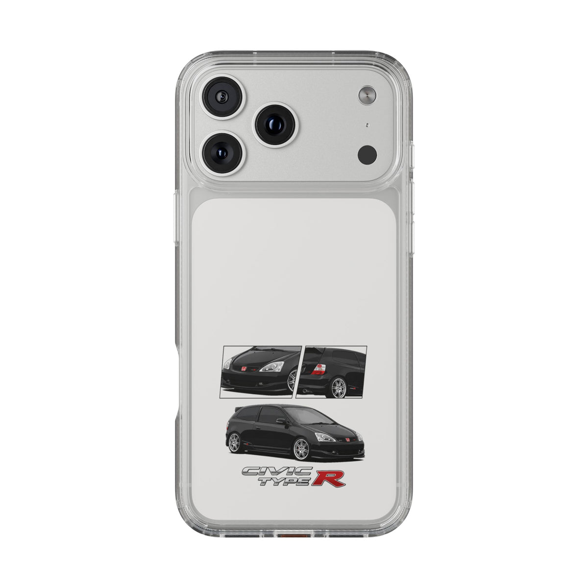 BLACK EP3 TYPE R PHONE CASES