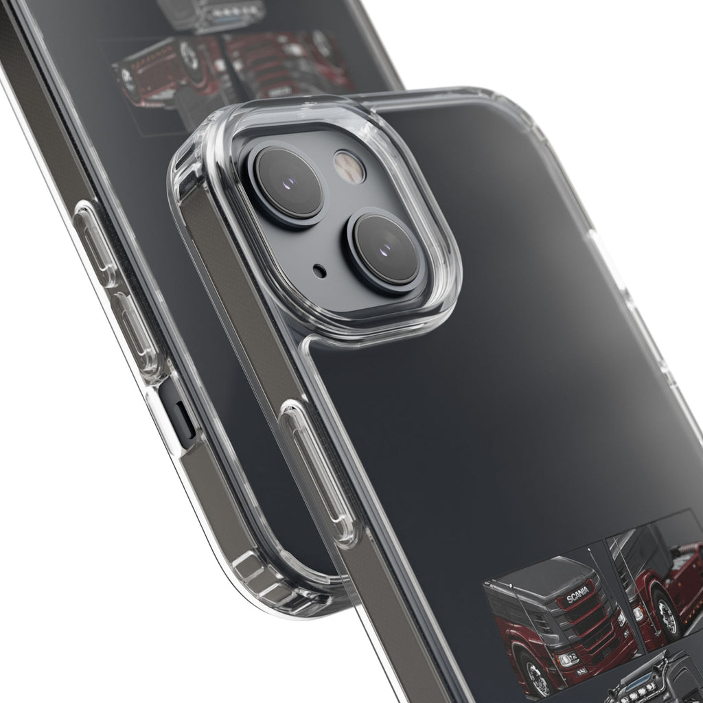 GREYBURGANDY SCANIA T-CAB PHONE CASES