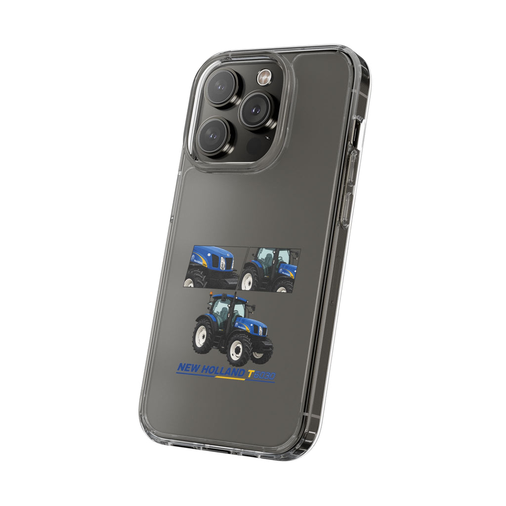 BLUE NEW HOLLAND T6030 PHONE CASES