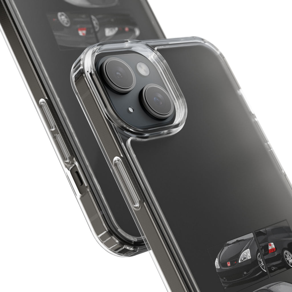 BLACK EP3 TYPE R PHONE CASES
