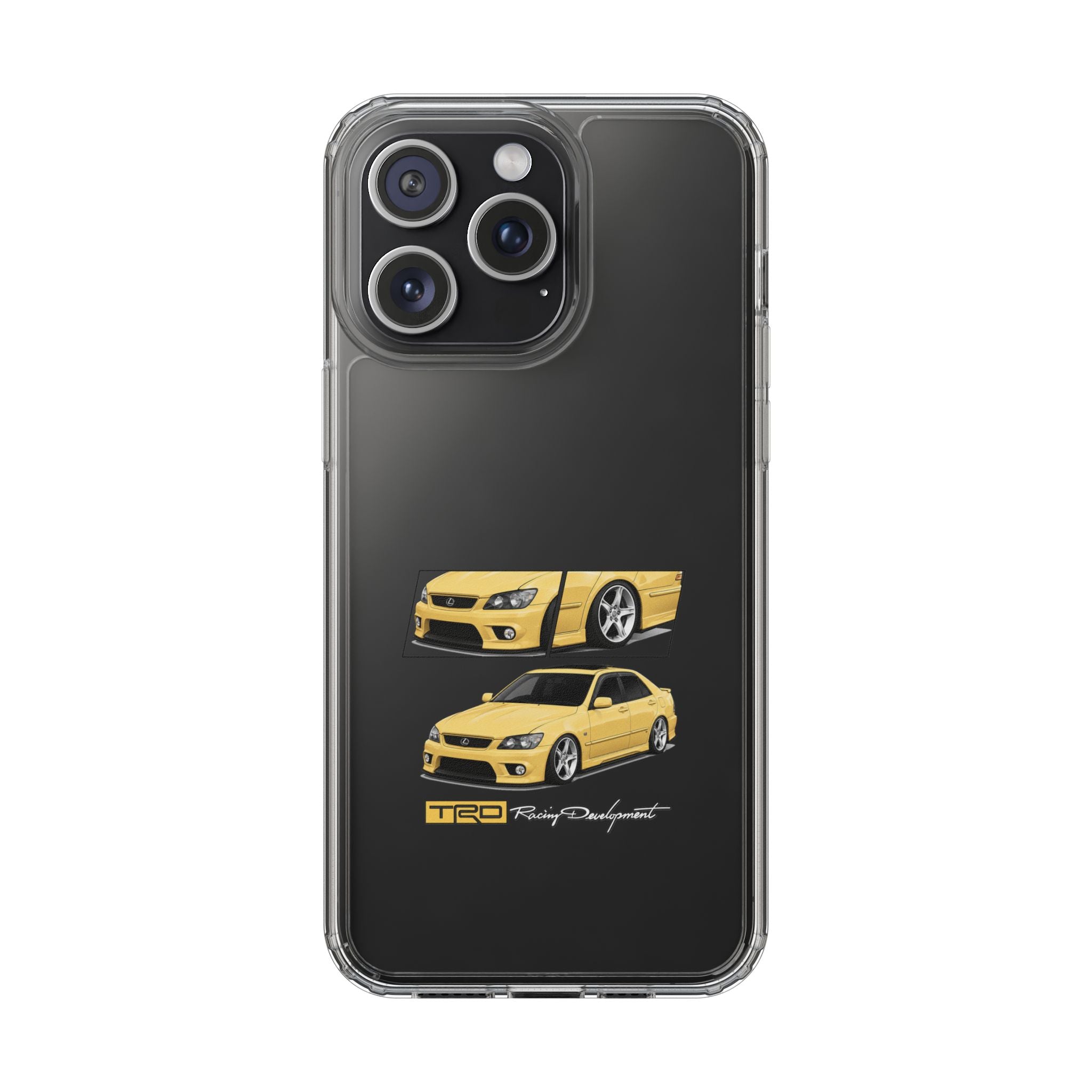 YELLOW LEXUS IS200 PHONE CASES