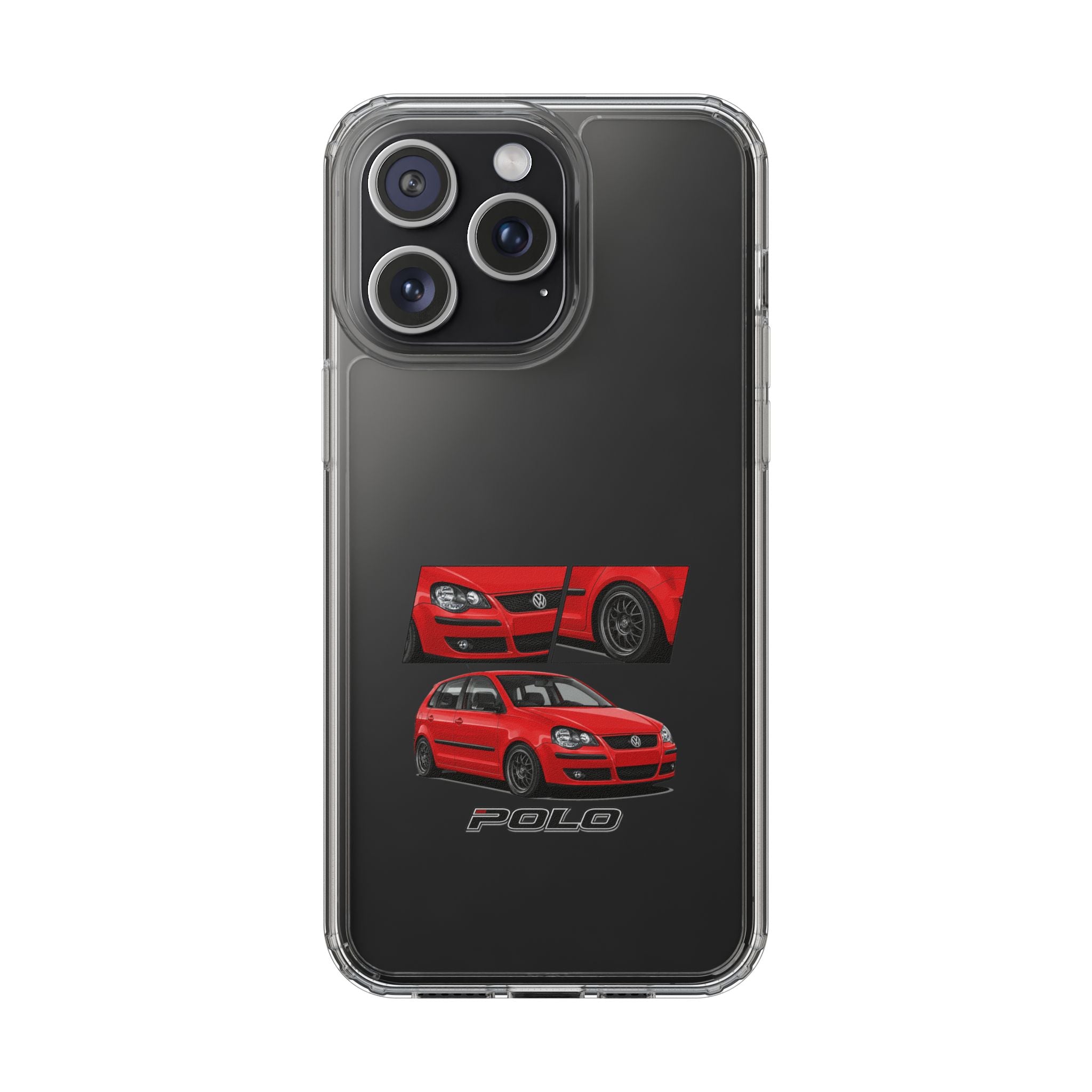 RED VW POLO PHONE CASES