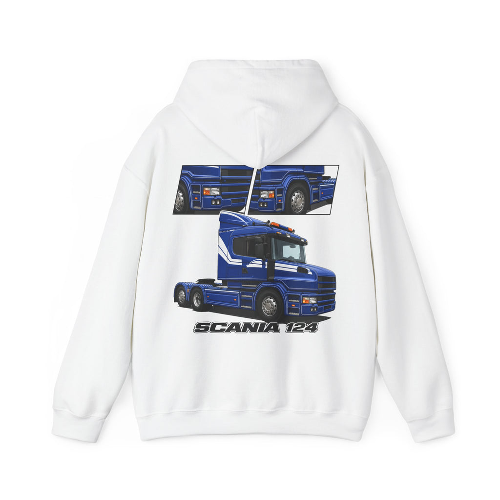 BLUE SCANIA 124 JUMPER
