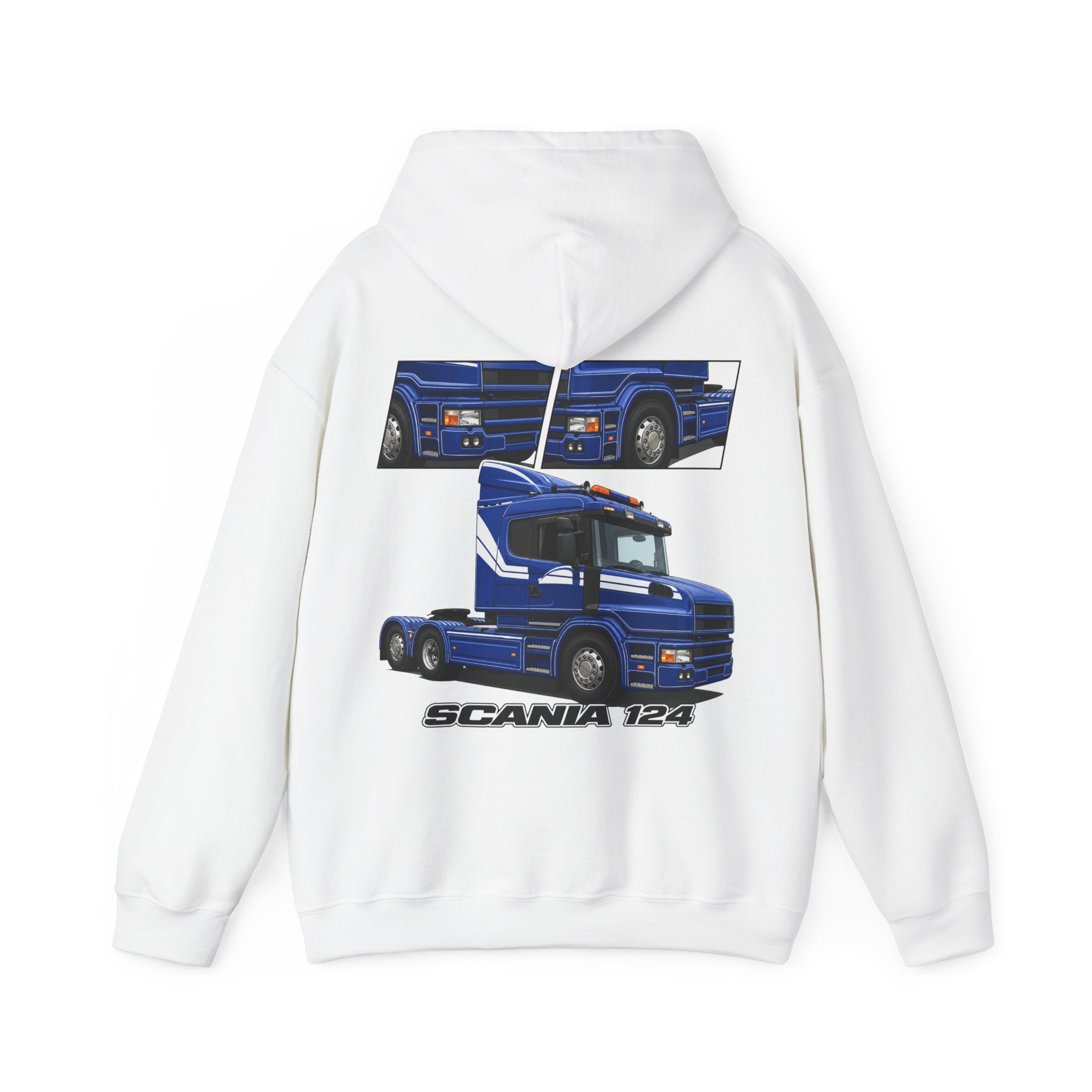 BLUE SCANIA 124 JUMPER