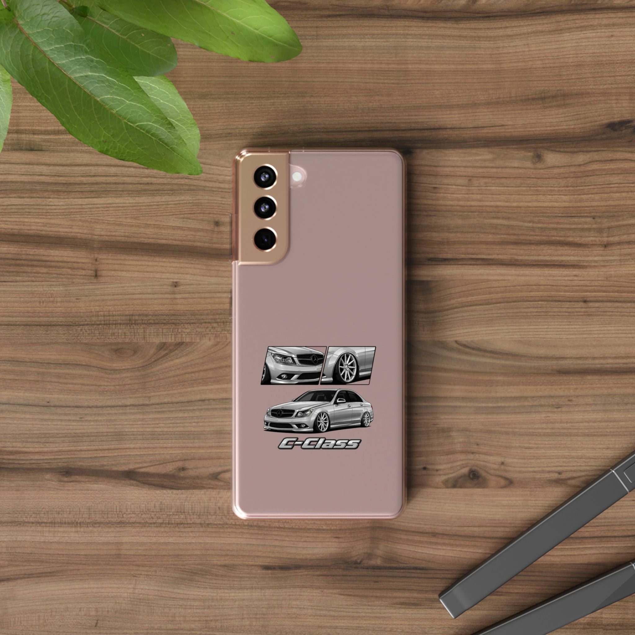 SILVER C-CLASS PHONE CASES