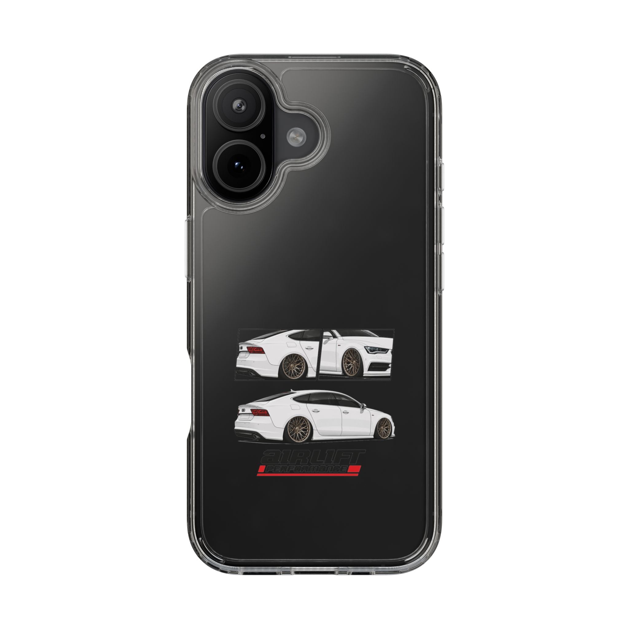 WHITE AUDI A7 PHONE CASES
