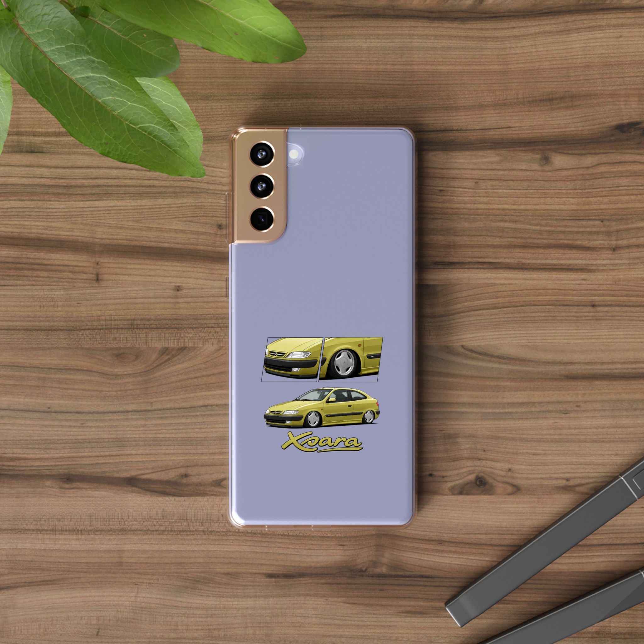 YELLOW CITREON XSARA PHONE CASES