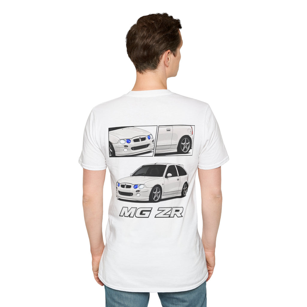 WHITE MG ZR T-SHIRT