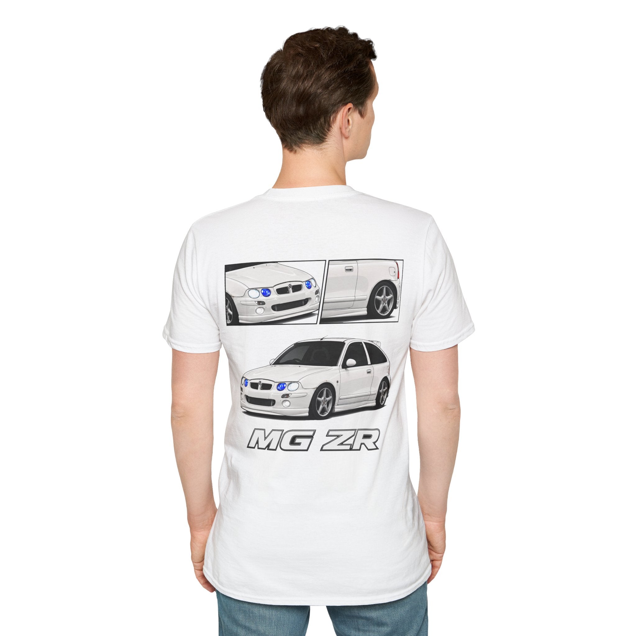 WHITE MG ZR T-SHIRT