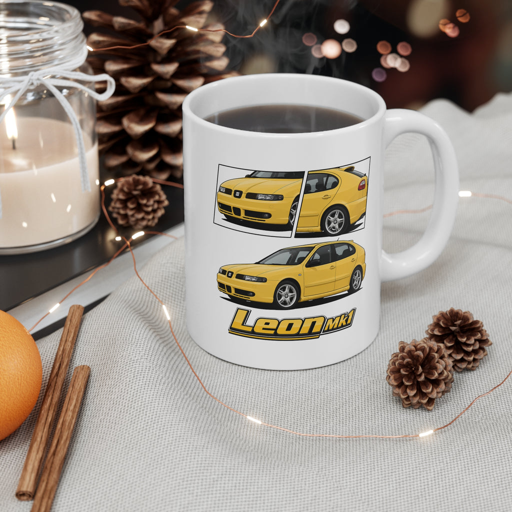 YELLOW LEON MK1 FR MUG
