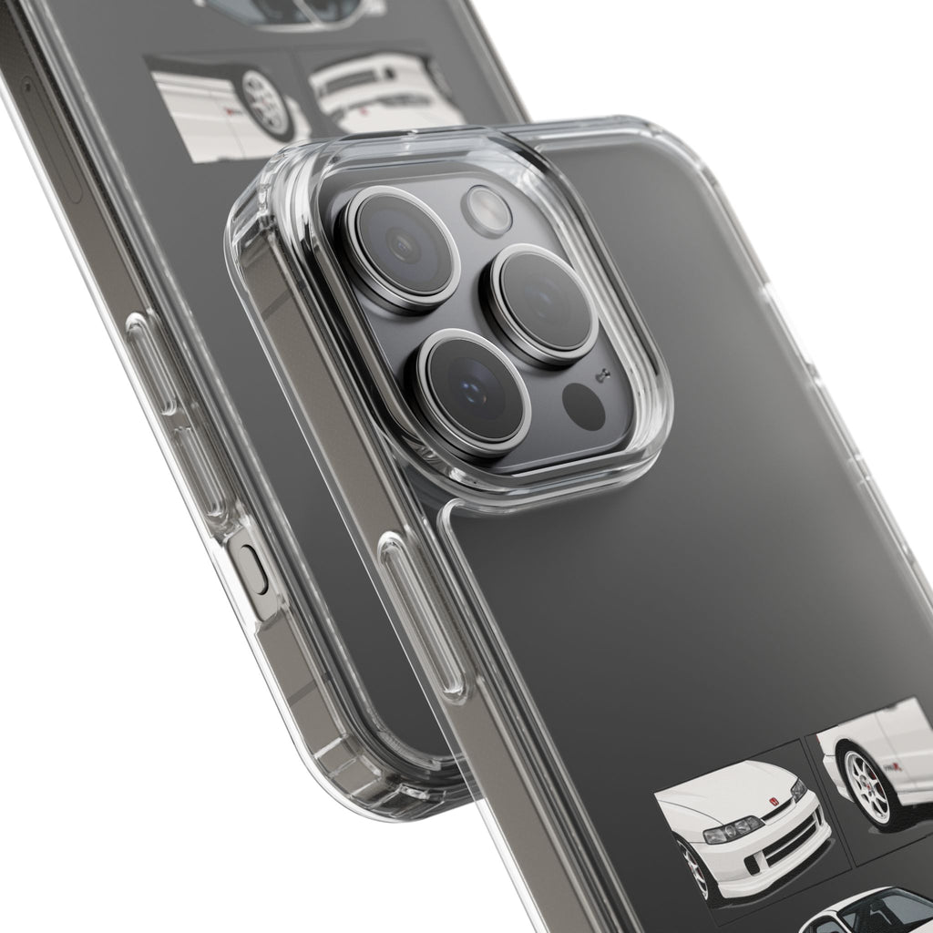 WHITE INTEGRA TYPE R PHONE CASES