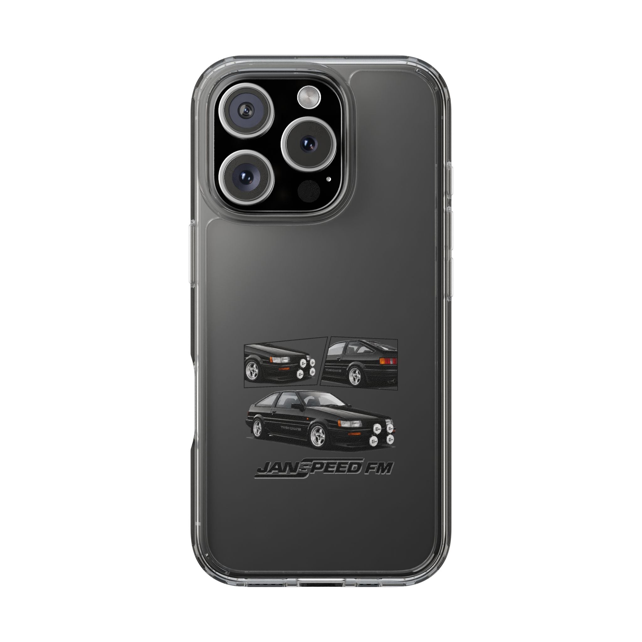 BLACK AE86 TWINCAM PHONE CASES