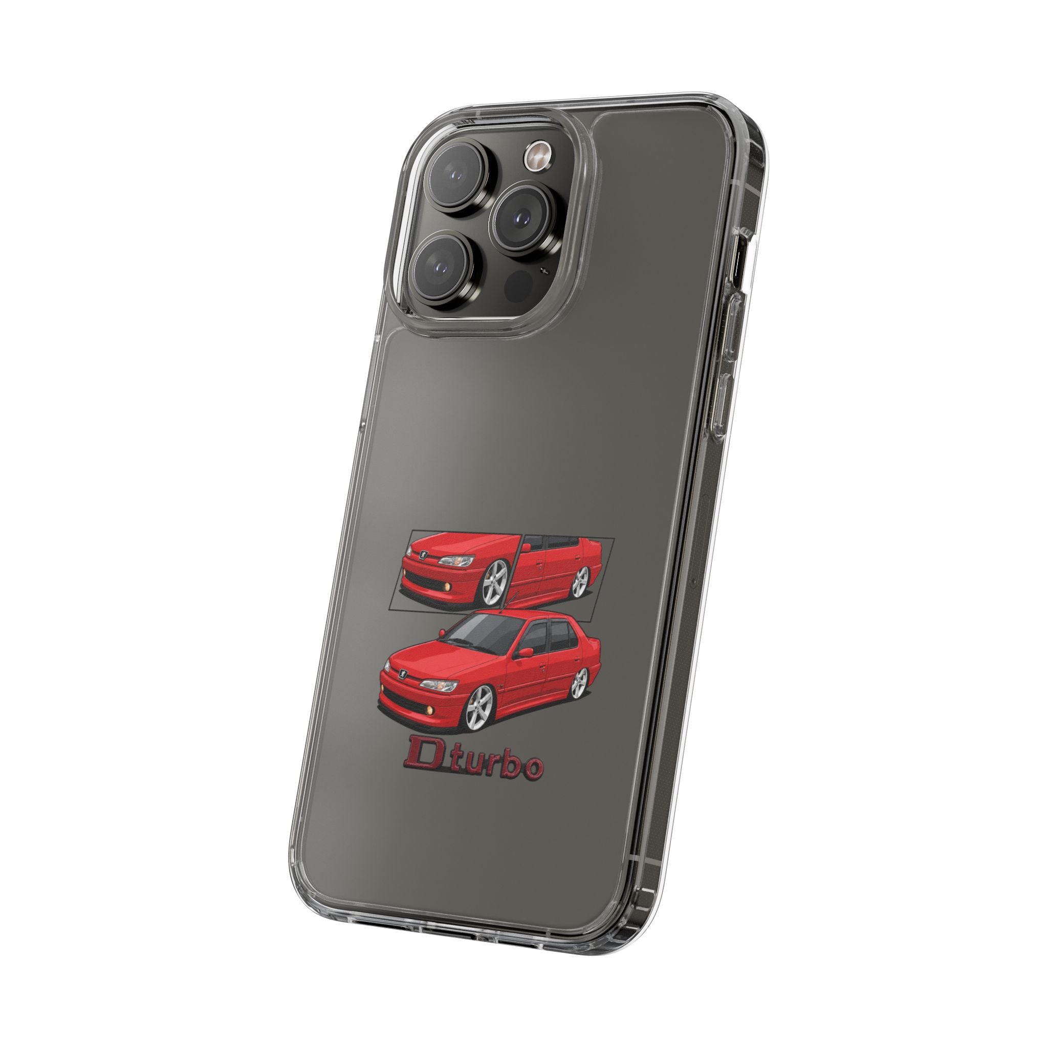 RED 306 DTURBO SEDAN PHONE CASES