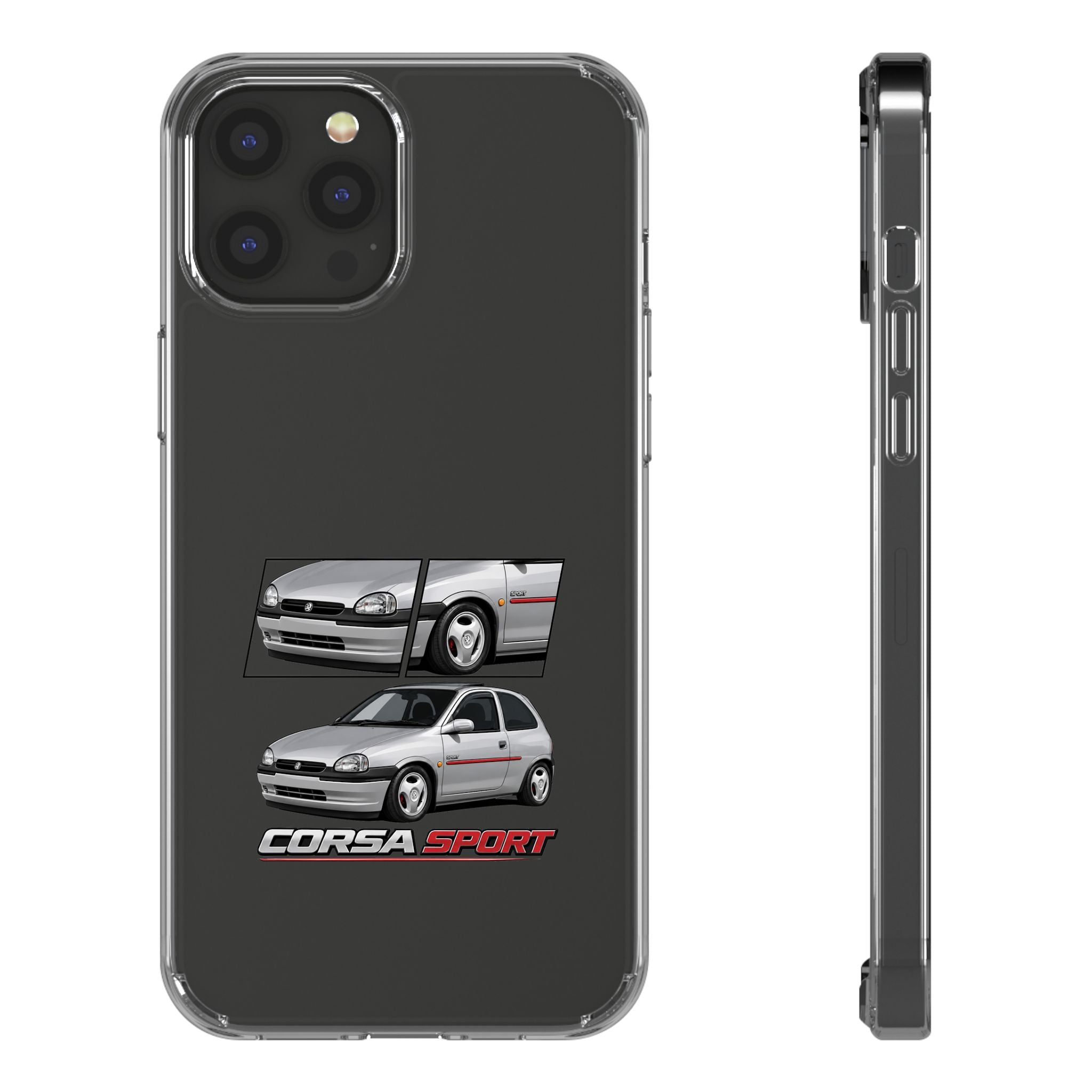 SILVER CORSA B PHONE CASES