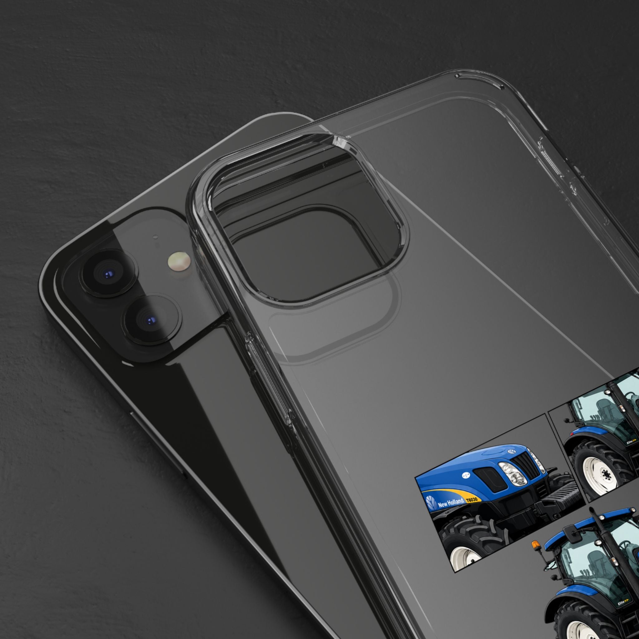 BLUE NEW HOLLAND T6030 PHONE CASES