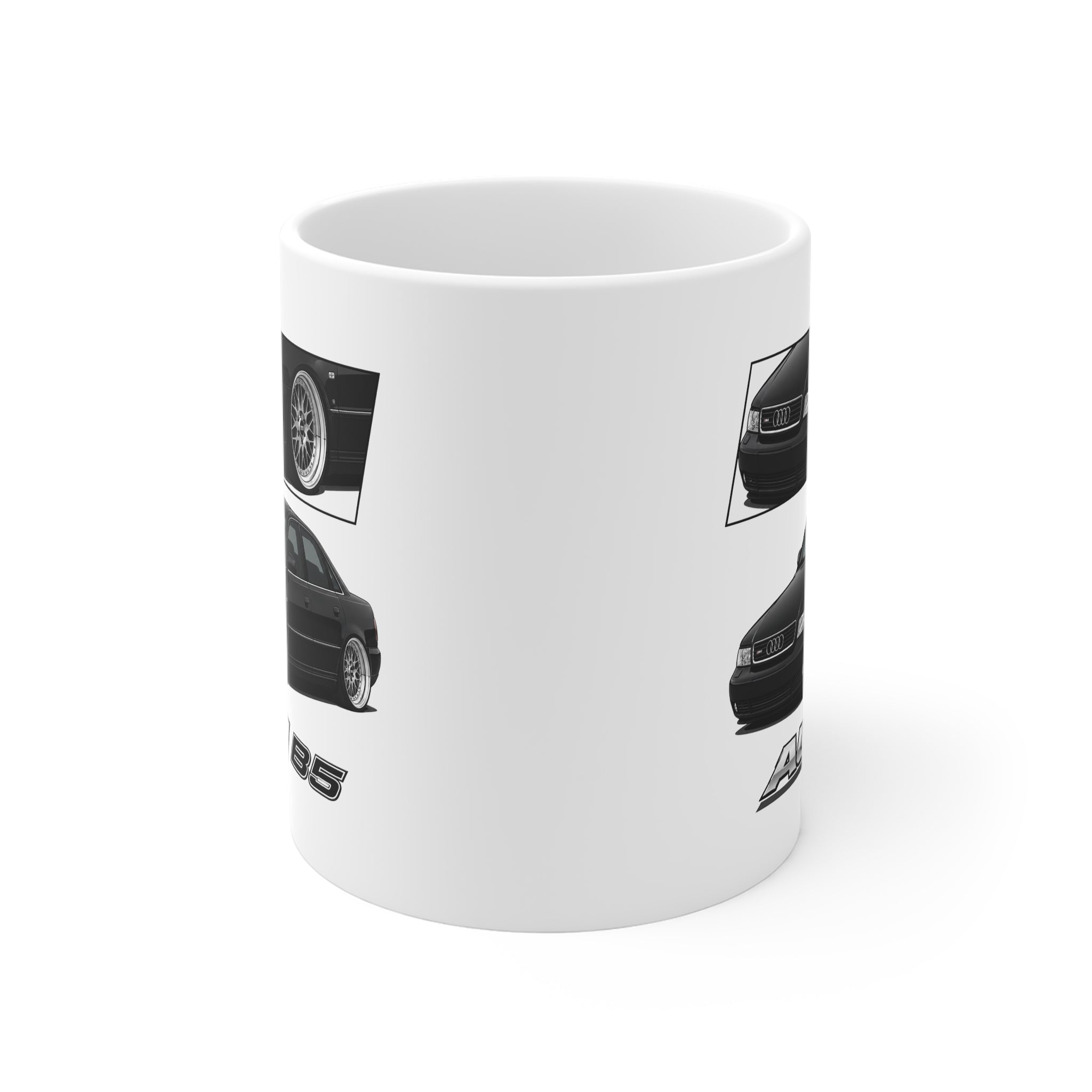 BLACK AUDI A4 B5 MUG