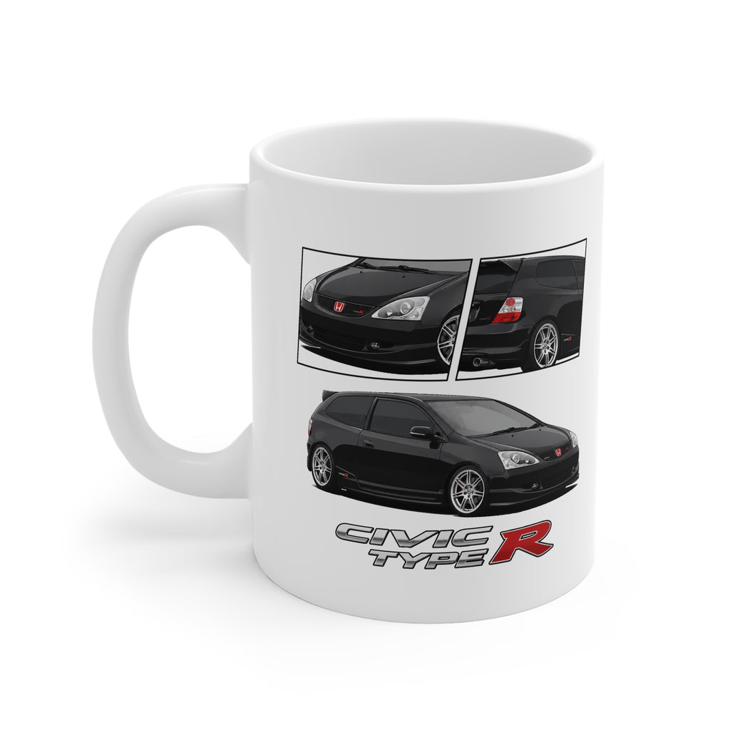 BLACK HONDA CIVIC EP3 TYPE R MUG