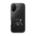 BLACK BMW E46 PHONED CASES
