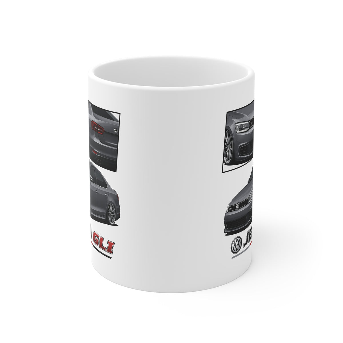 GREY VW MK6 JETTA MUG