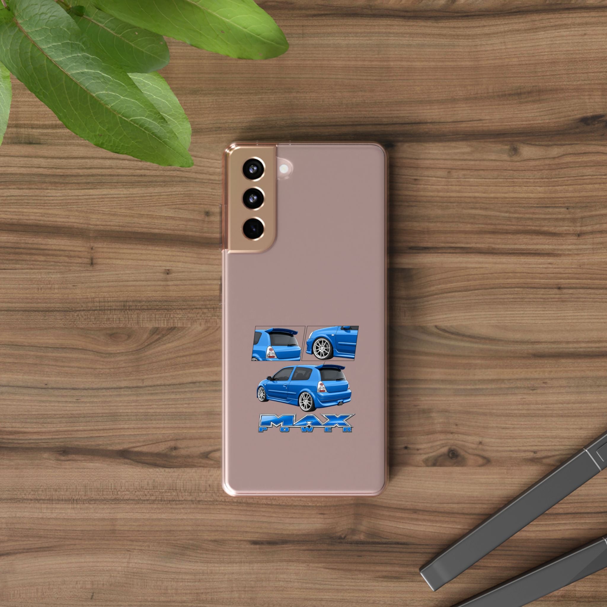 BLUE MAX POWER CLIO PHONE CASES