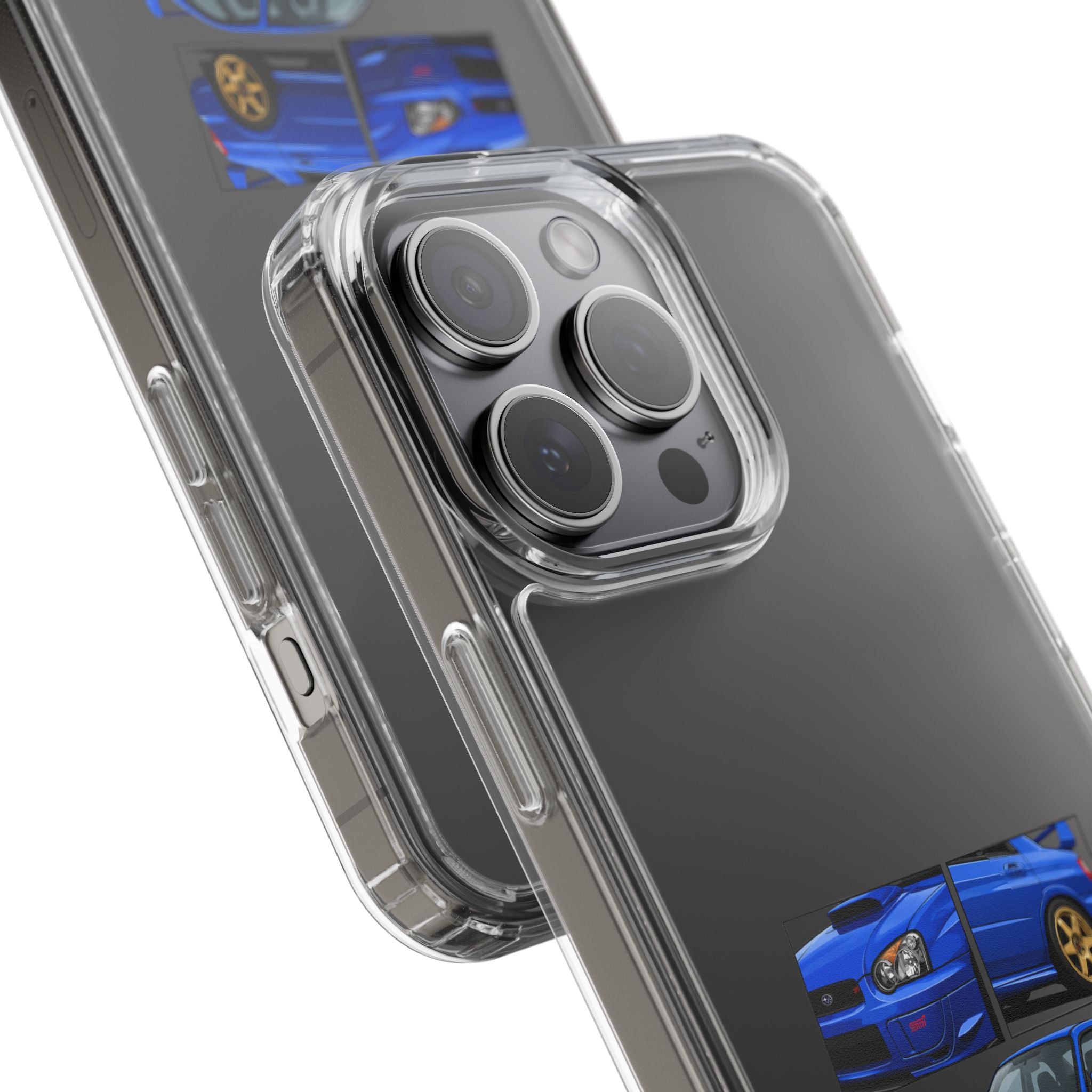 BLUE IMPREZA STI PHONE CASES