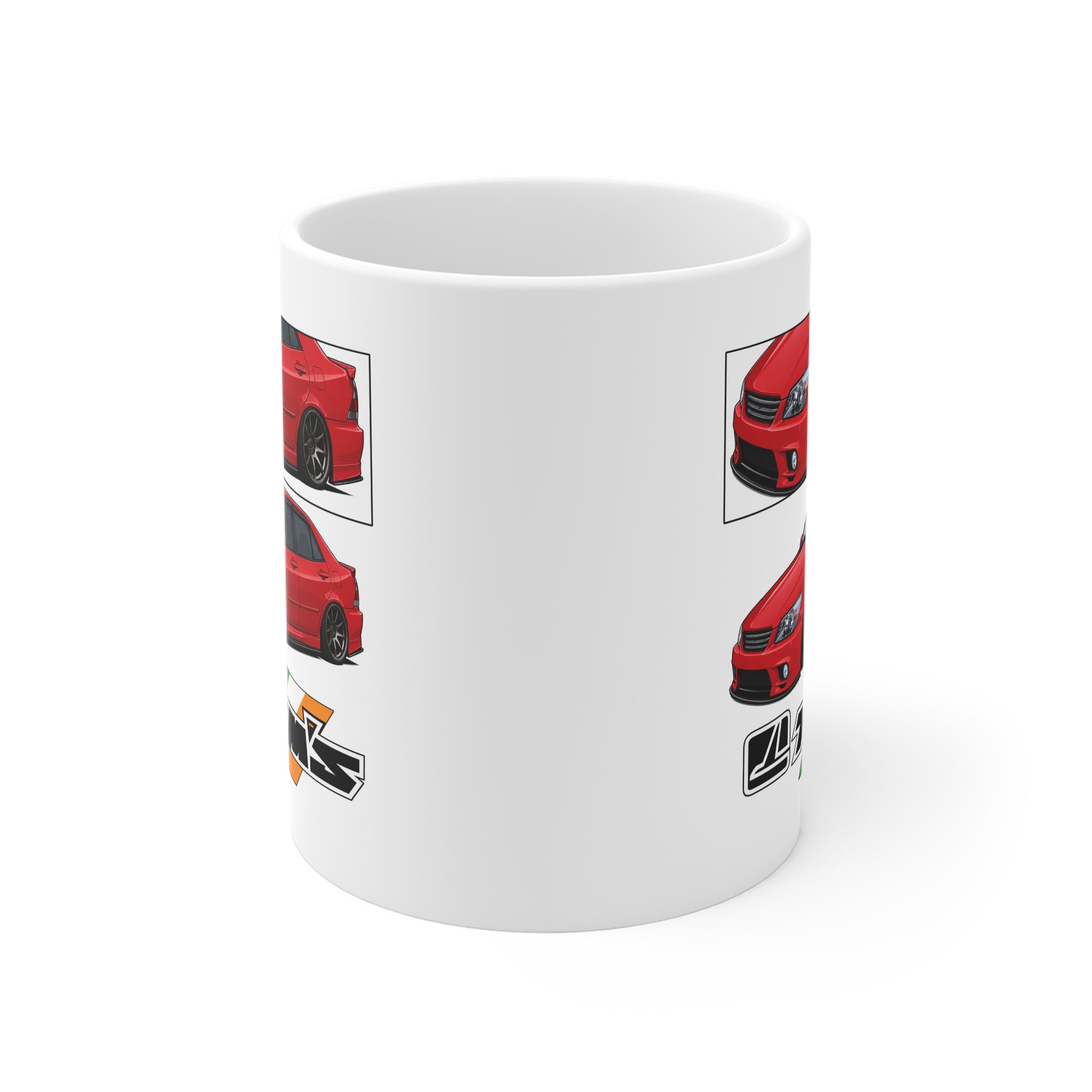 RED IS200 TRI-COLOUR TOMS MUG