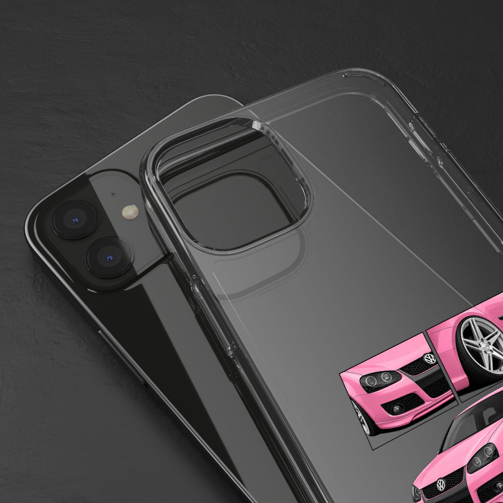 PINK MK5 GOLF PHONE CASE