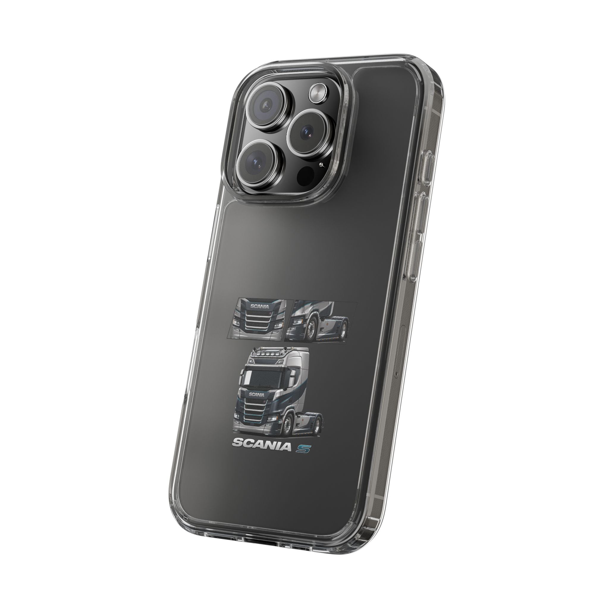 GREY SILVER SCANIA S-SERIES PHONE CASES