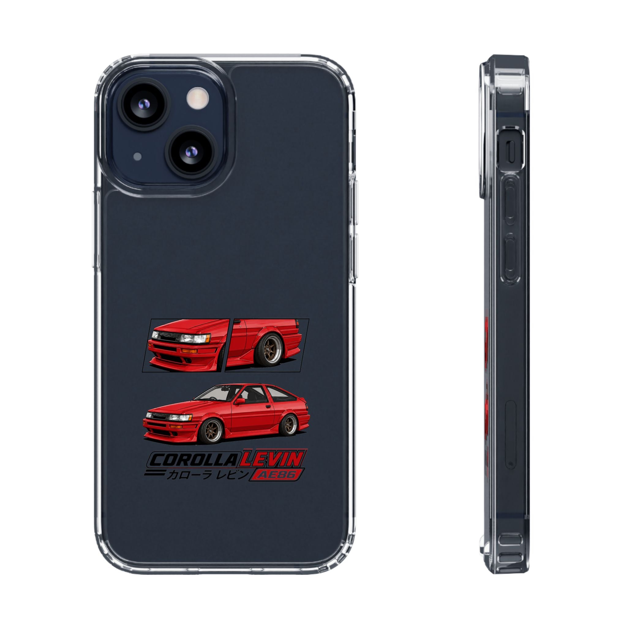 RED AE86 LEVIN PHONE CASES