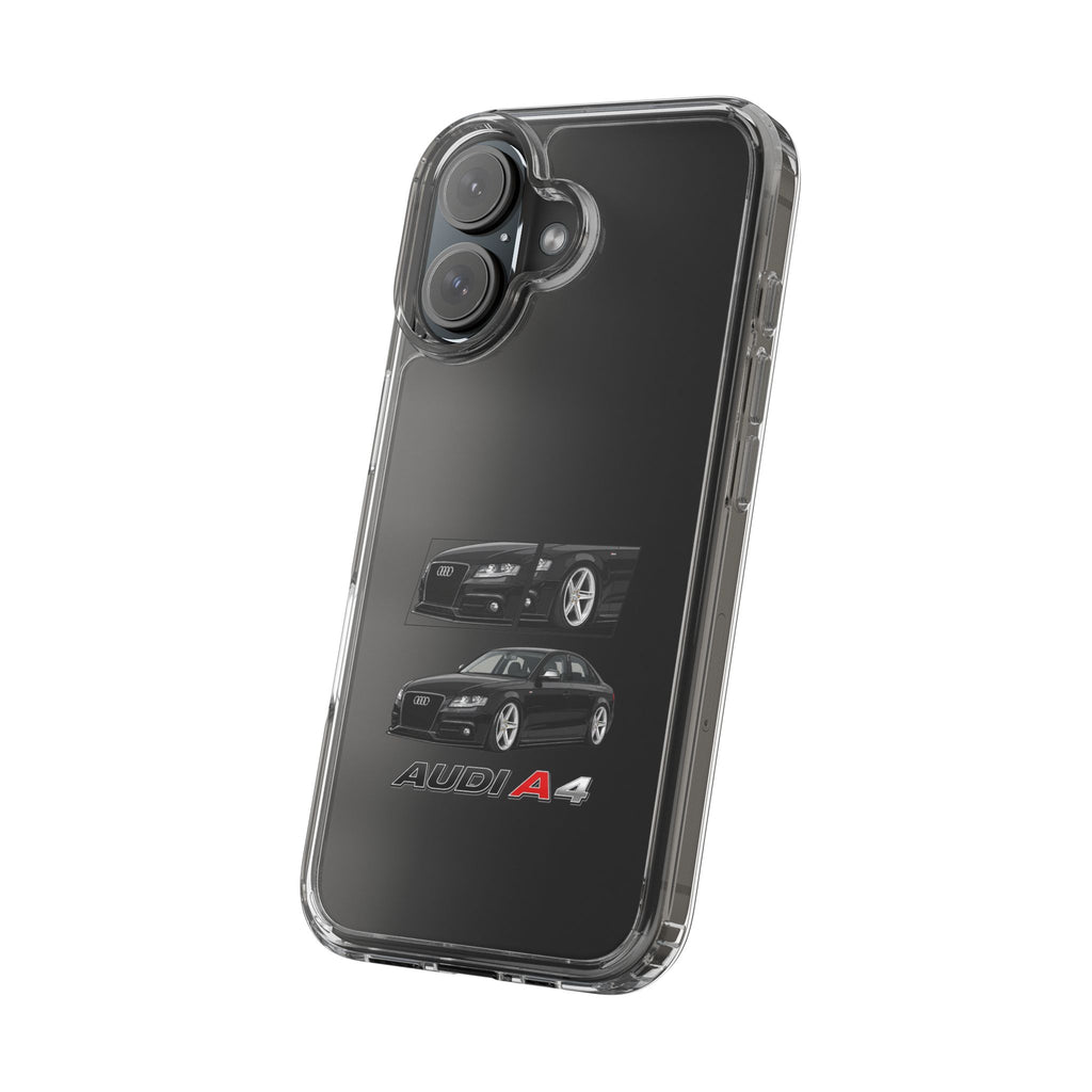 BLACK B8 AUDI A4 PHONE CASES
