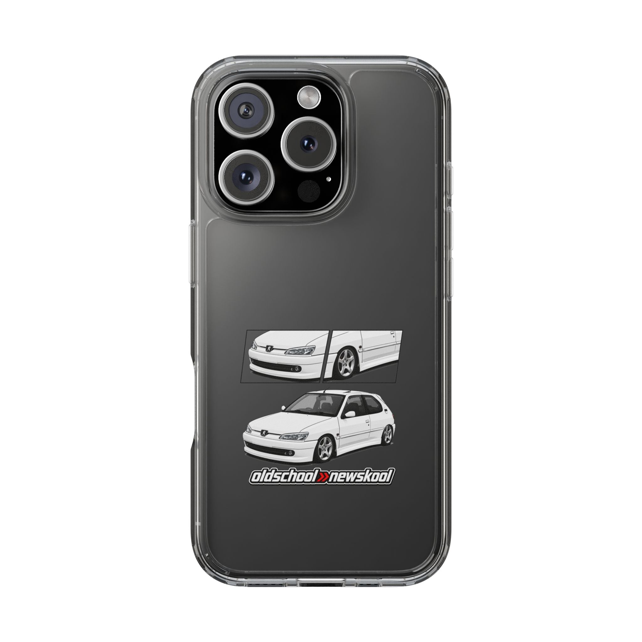 WHITE DTURBO PHONE CASES