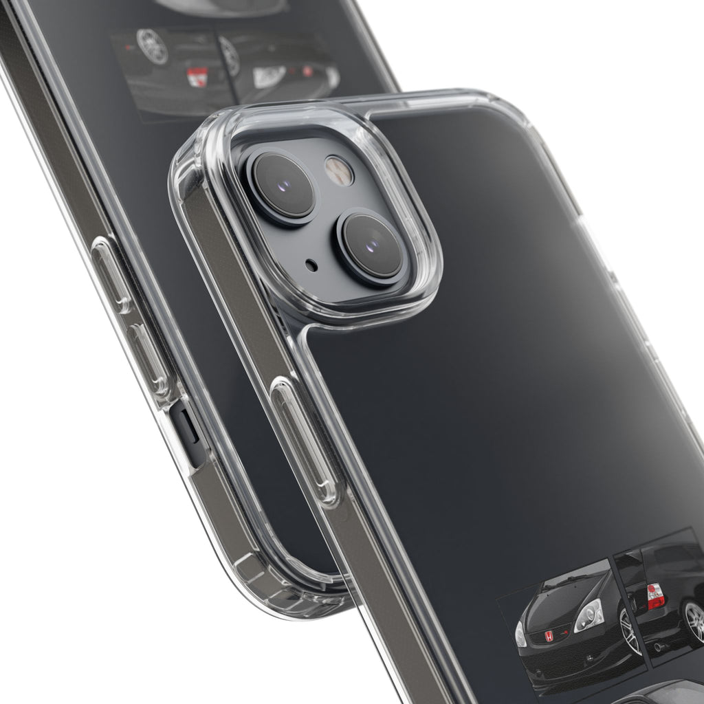 BLACK EP3 TYPE R PHONE CASES