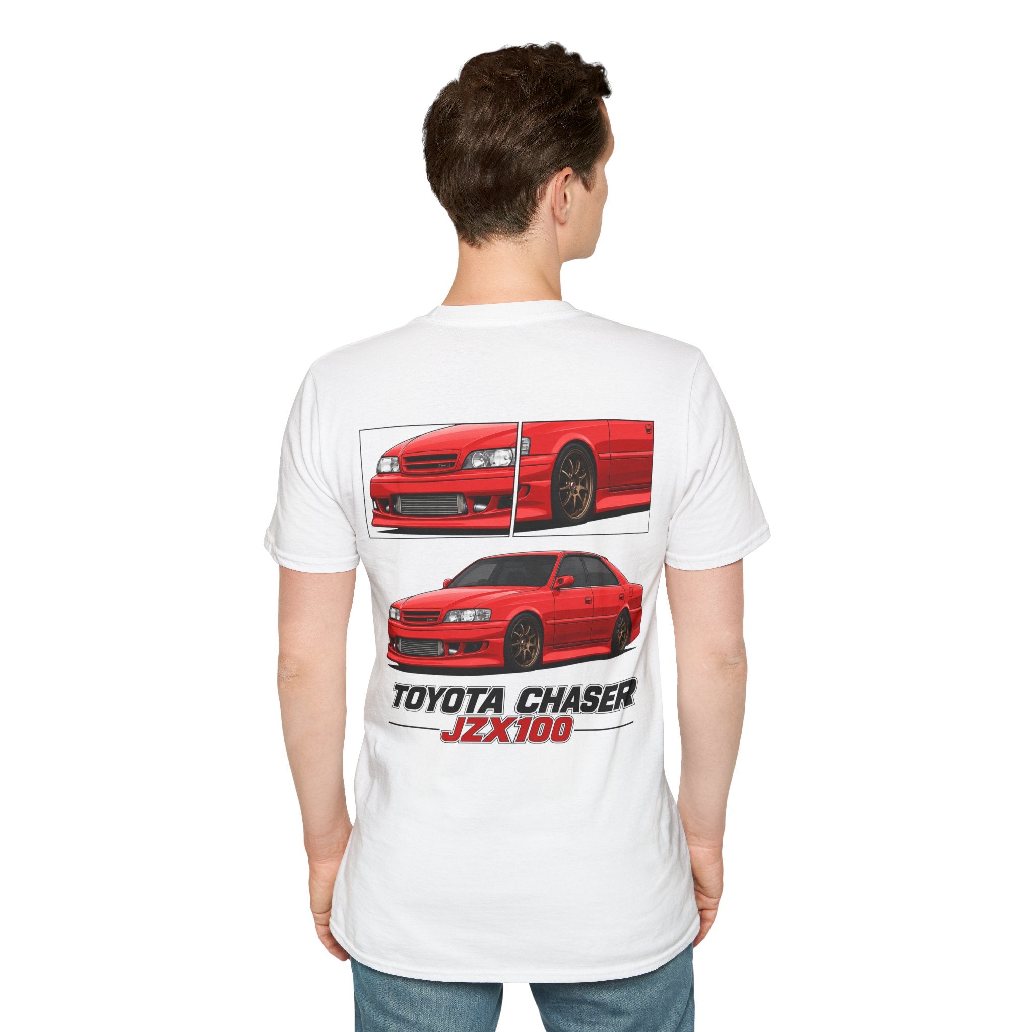 RED CHASER JZX100 SECOND DESIGN T-SHIRT