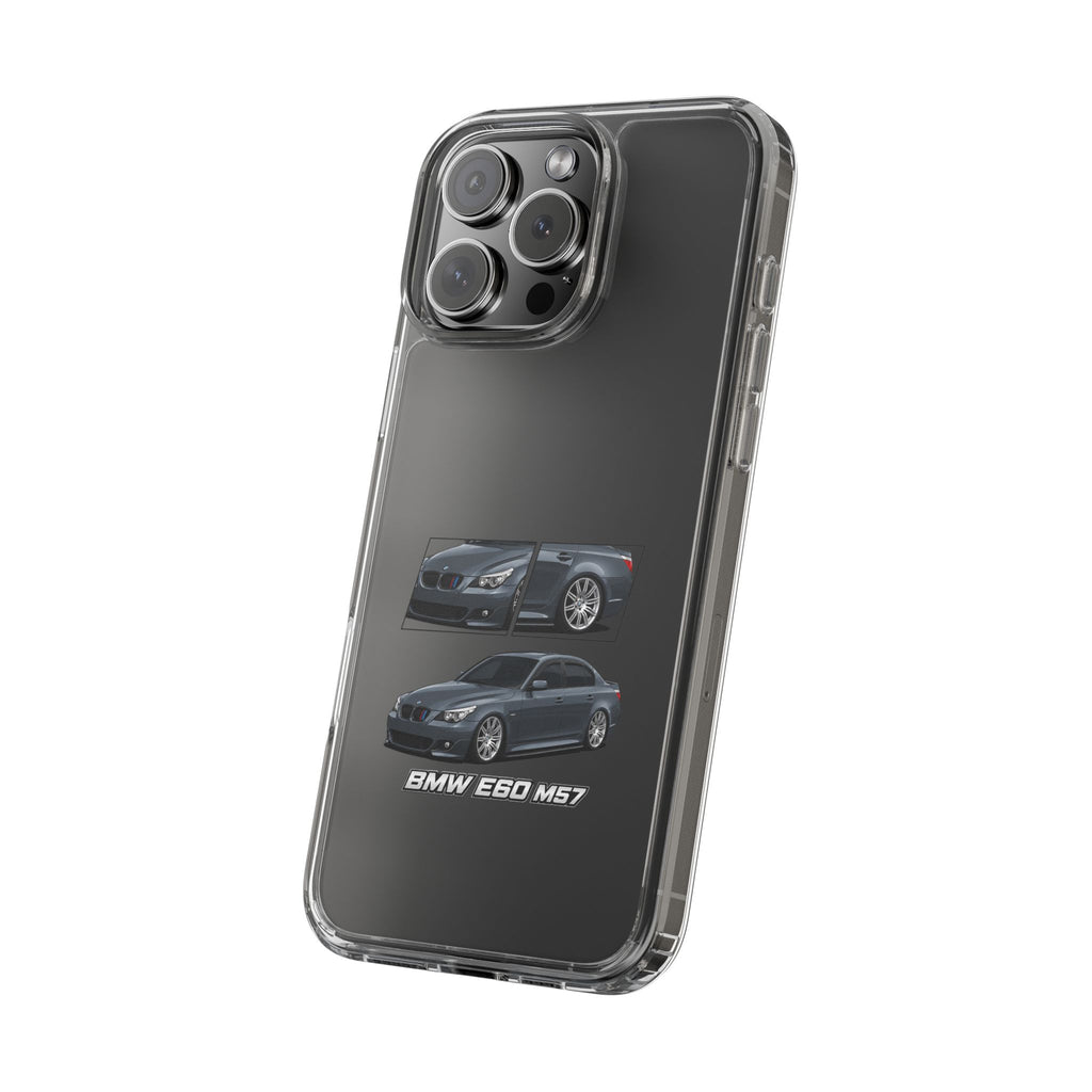 GREY BMW E60 PHONE CASES