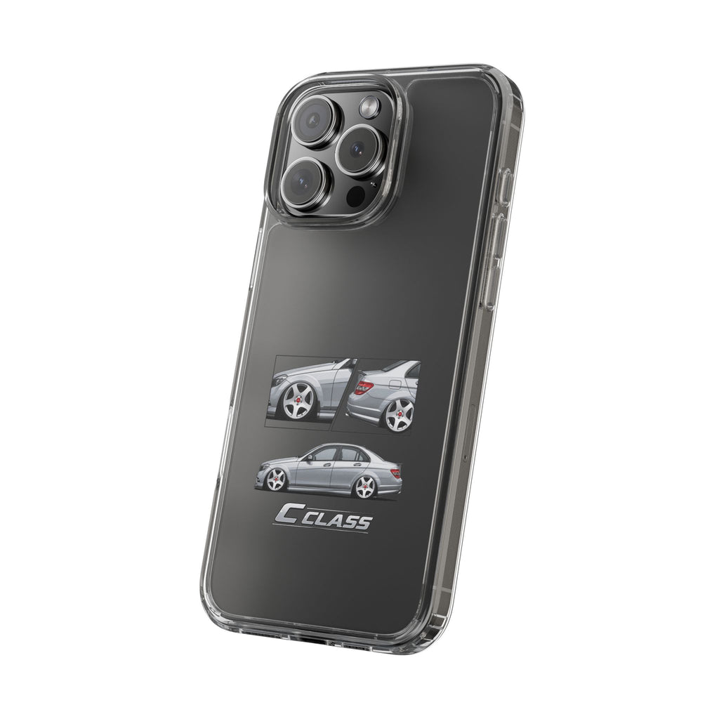 SILVER MERC C-CLASS PHONE CASES