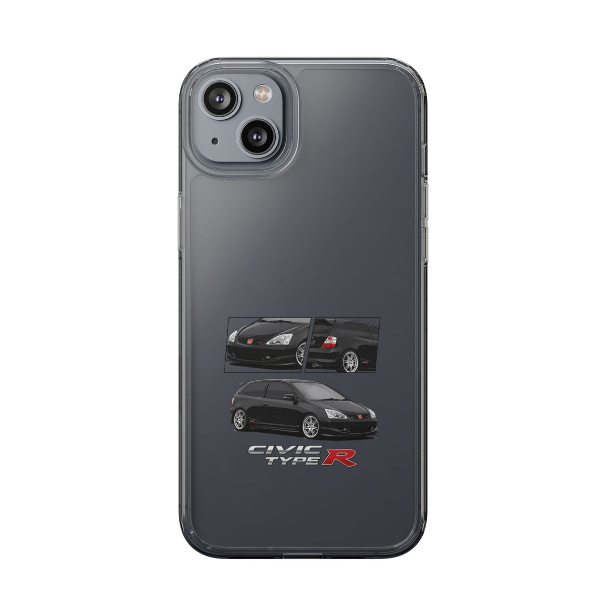 BLACK EP3 TYPE R PHONE CASES