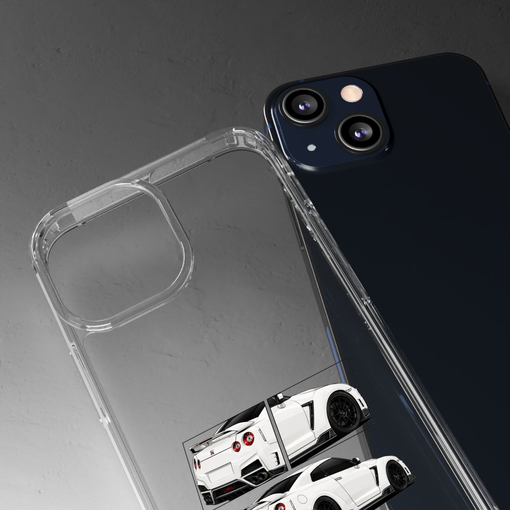 WHITE NISSAN GTR PHONE CASES