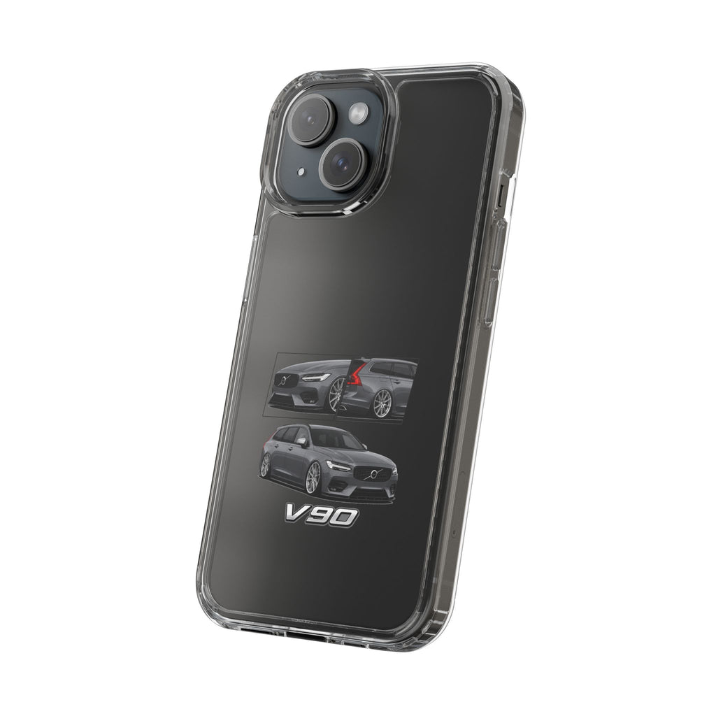 GREY VOLVO V90 PHONE CASES