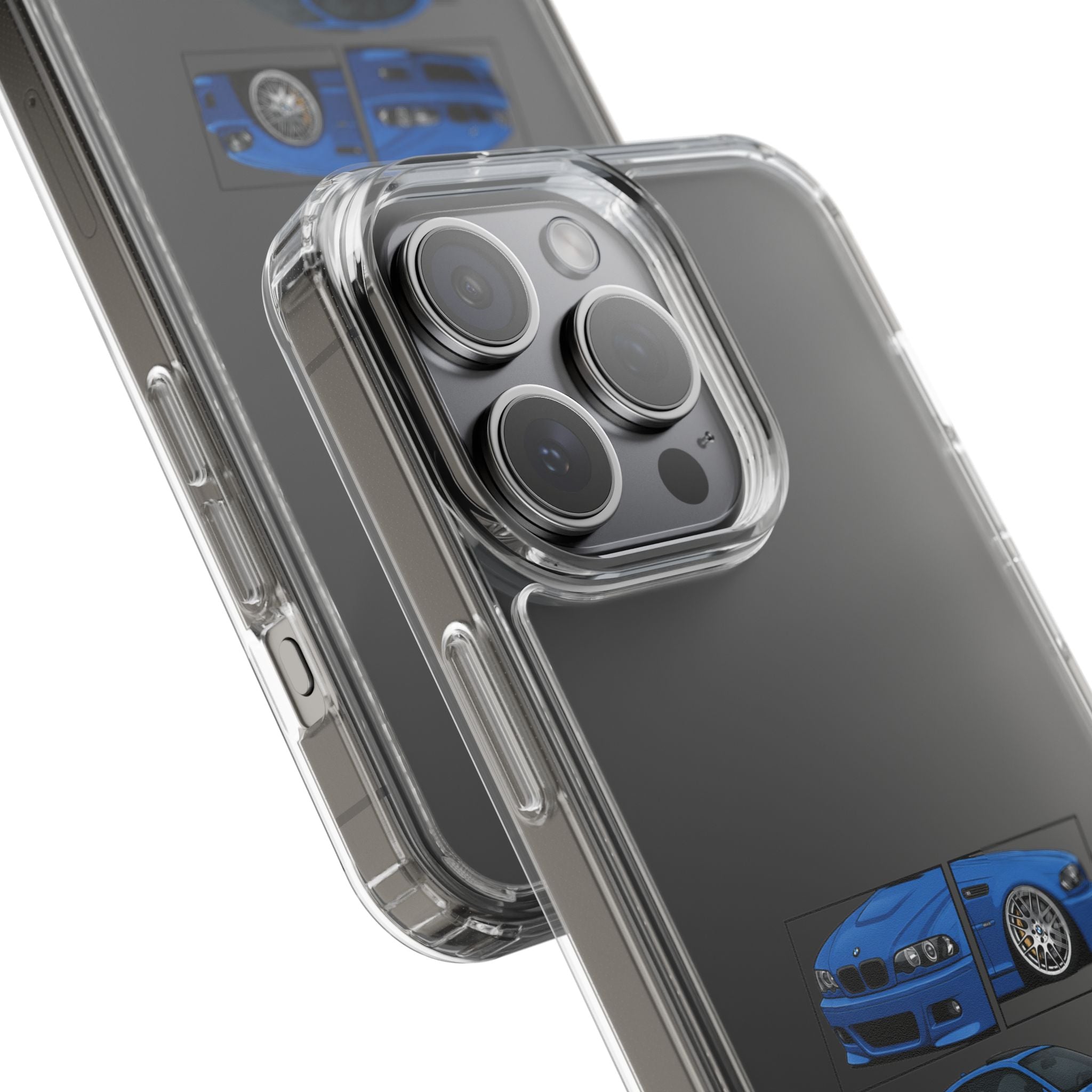 BLUE E46 M3 PHONE CASES