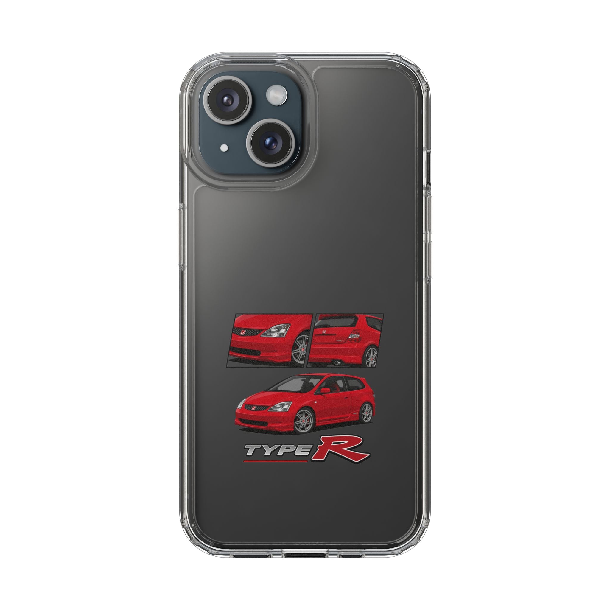 RED CIVIC TYPE R PHONE CASES