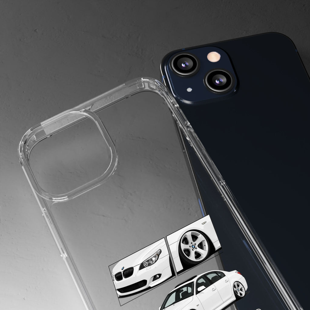 WHITE E60 PHONE CASES