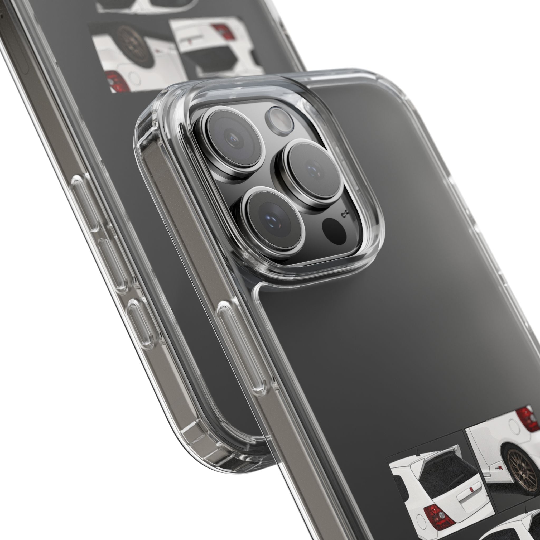 WHITE EP3 TYPE R PHONE CASES