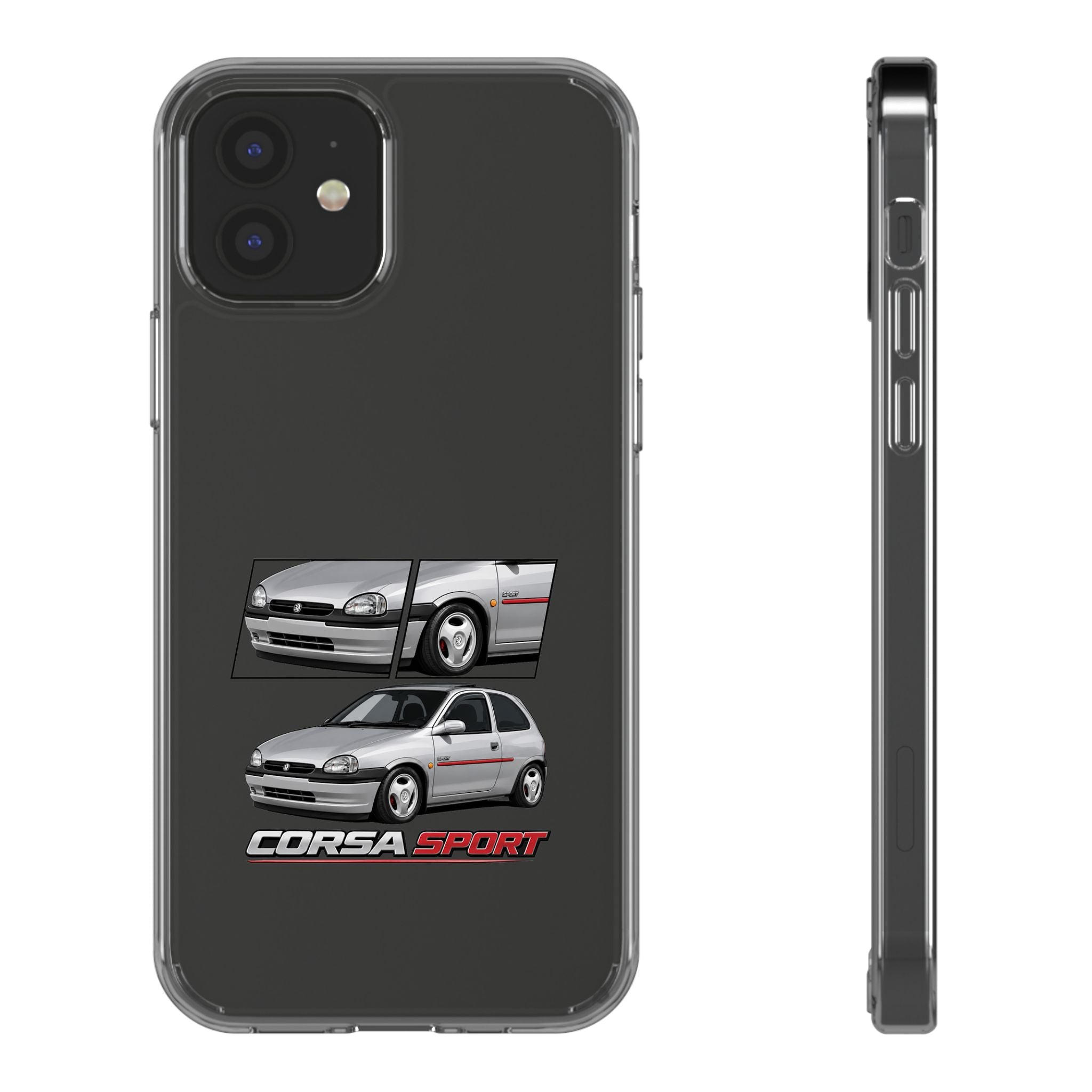 SILVER CORSA B PHONE CASES