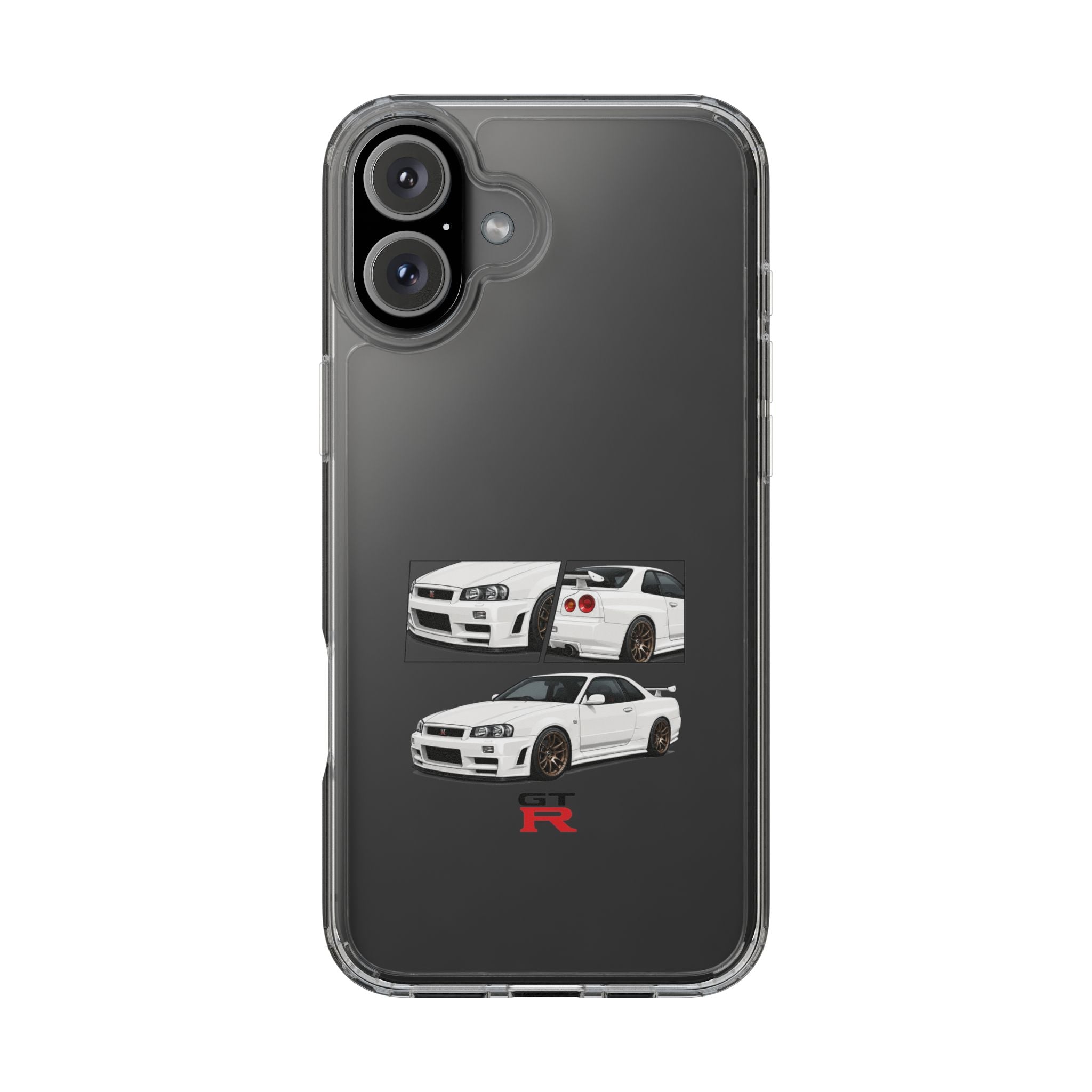 WHITE R34 GTR PHONE CASES