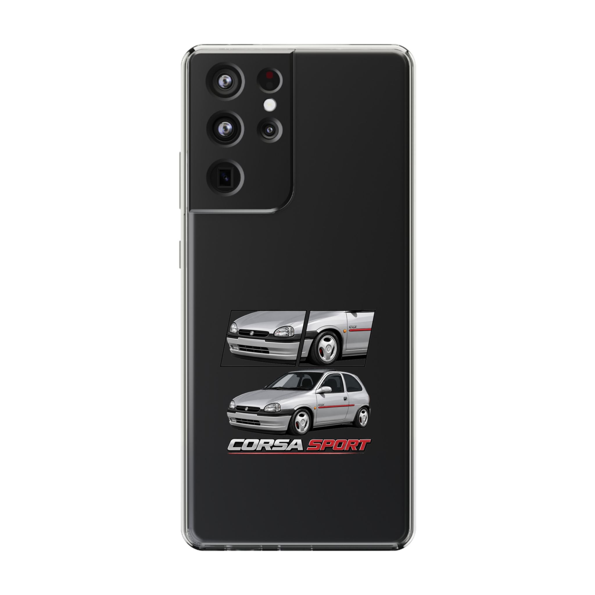 SILVER CORSA B PHONE CASES